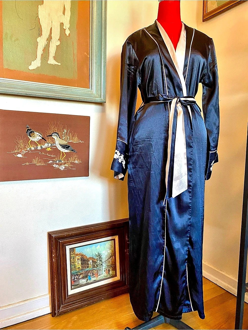 Jones New York Satin Robe